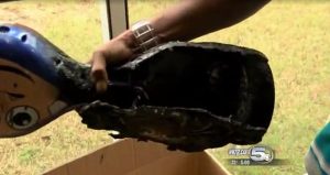 hoverboard terbakar