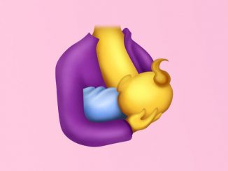 emoji ibu menyusui