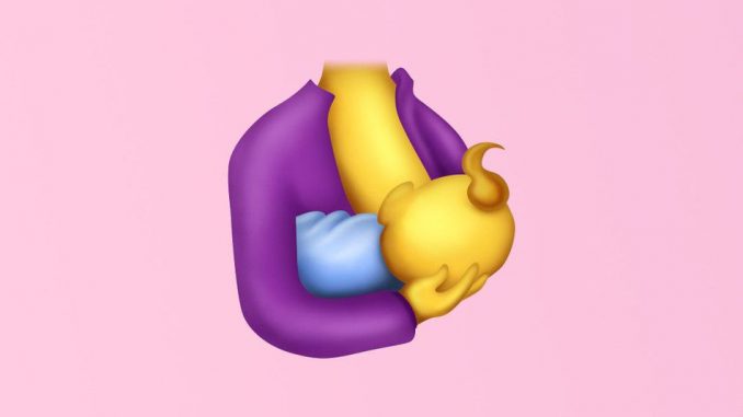 emoji ibu menyusui emoji ibu menyusui