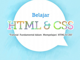Belajar HTML dan CSS