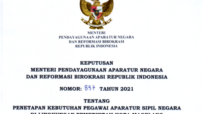 Kota Magelang 2021 Kota Magelang 2021