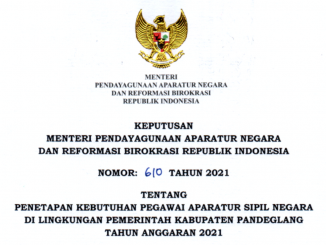 CPNS Kabupaten Pandeglang 2021