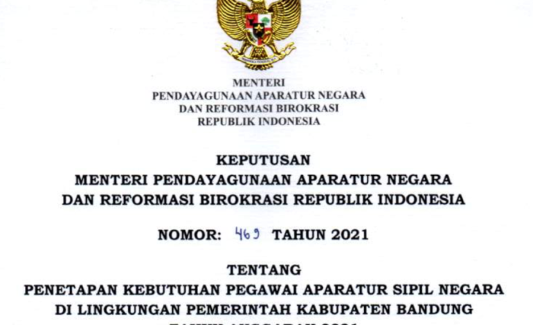 CPNS Kabupaten Bandung 2021