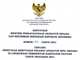CPNS 2021 Kabupaten Pacitan