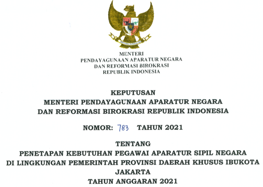 CPNS 2021 Provinsi DKI Jakarta