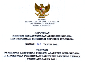 CPNS 2021 Kabupaten Lampung Tengah