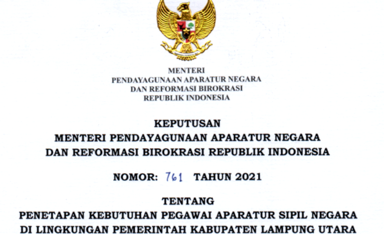 CPNS 2021 Kabupaten Lampung Utara