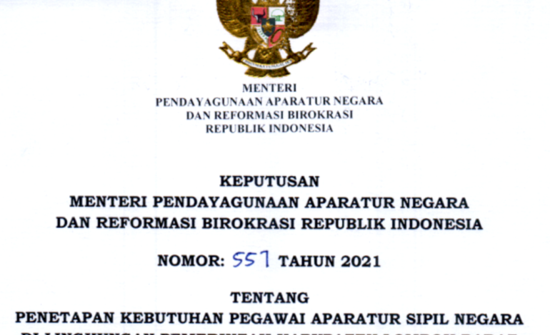 CPNS 2021 Kabupaten Lombok Barat