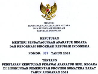 CPNS 2021 Provinsi Sumatera Barat