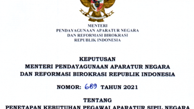 CPNS 2021 Kabupaten Dairi