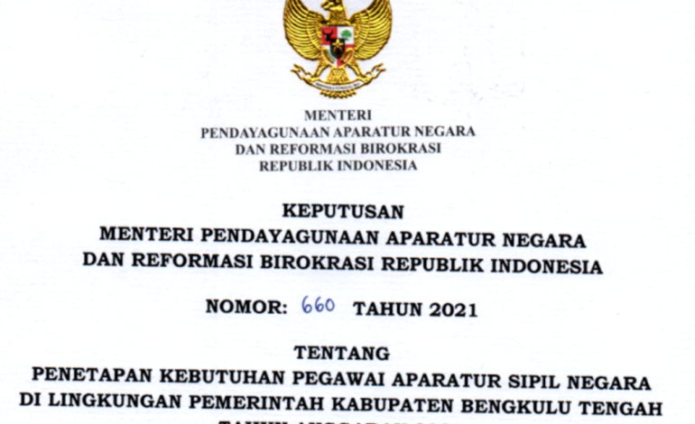 CPNS Bengkulu Tengah 2021