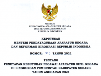 CPNS Kabupaten Subang 2021