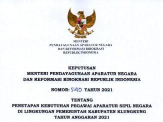 CPNS Klungkung 2021