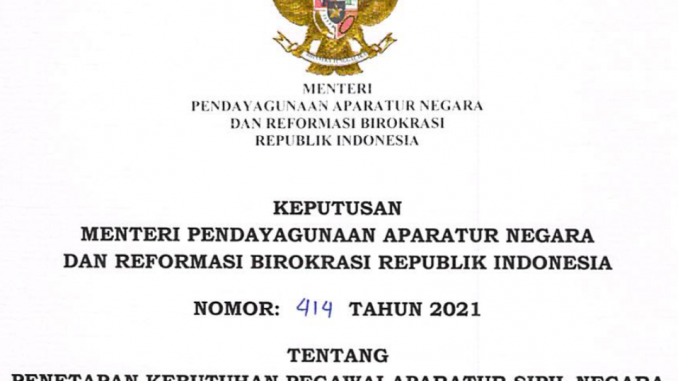 CPNS 2021 Kabupaten Donggala