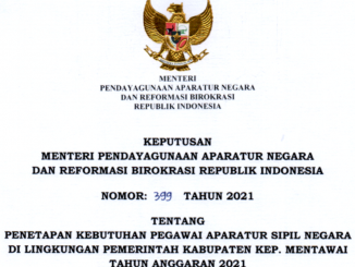 CPNS 2021 Kabupaten Kepulauan Mentawai