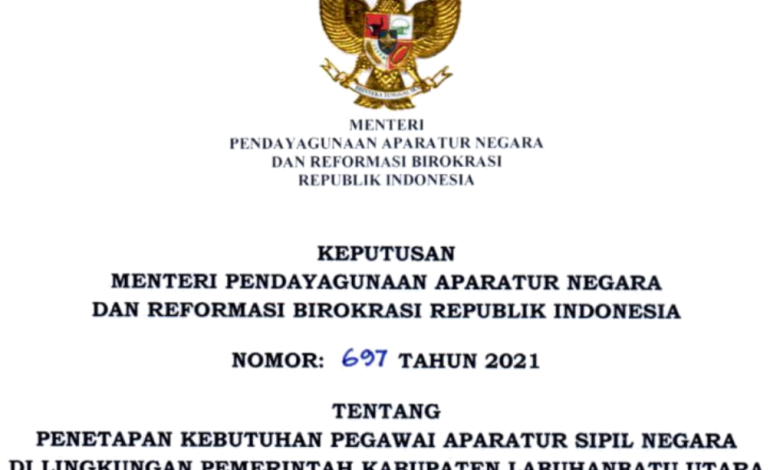 CPNS 2021 Kabupaten Labuhanbatu Utara
