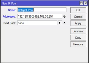 Cara Memisahkan Hostpot Mikrotik dan DHCP IP Pool