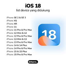 apple iphone ios 18