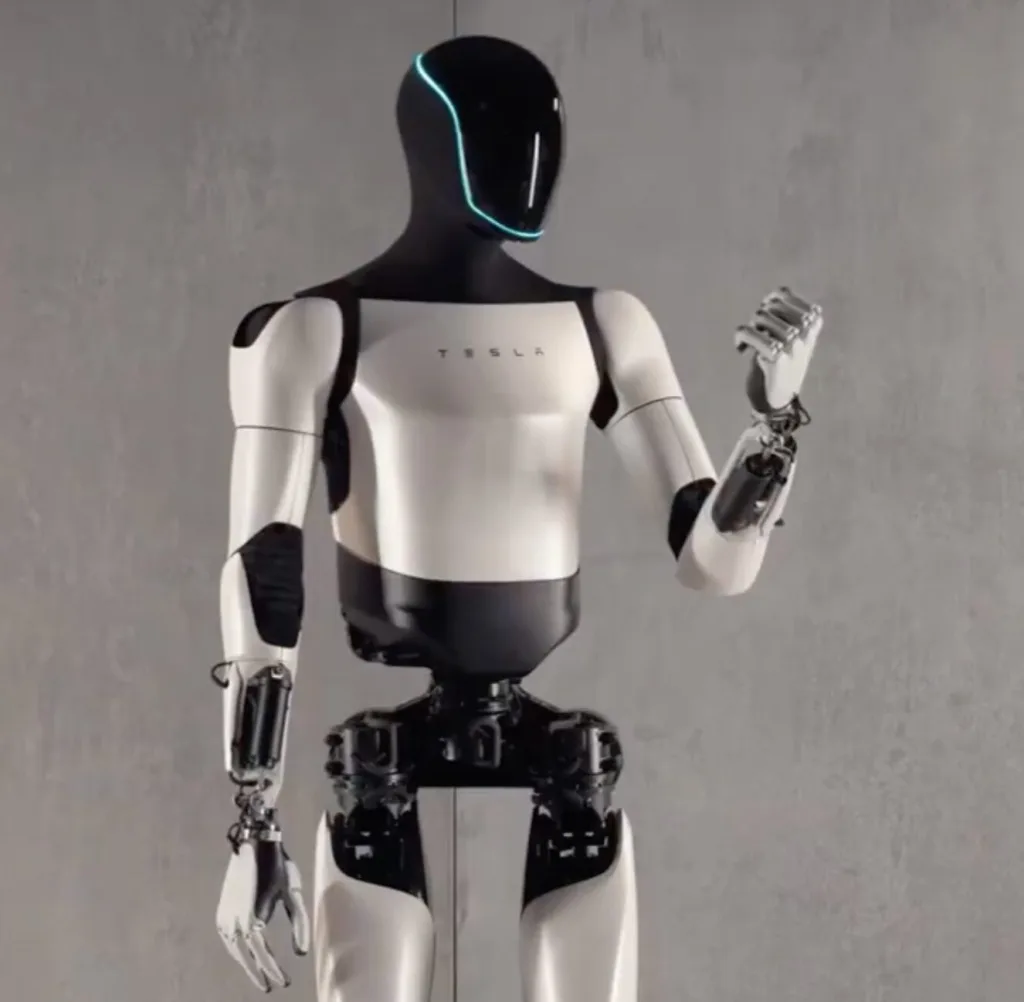 robot tesla
