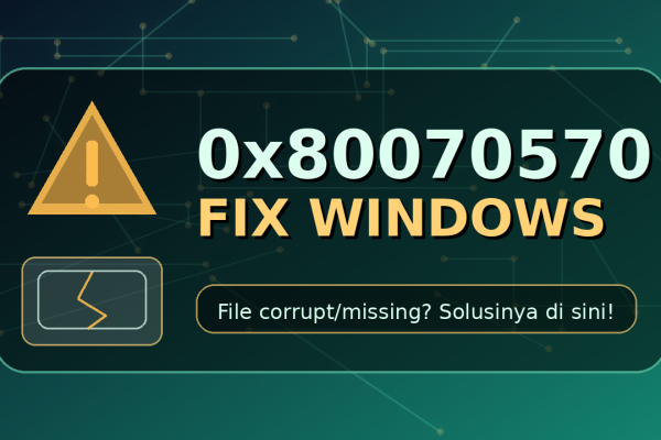 kode 0x80070570 eror windows