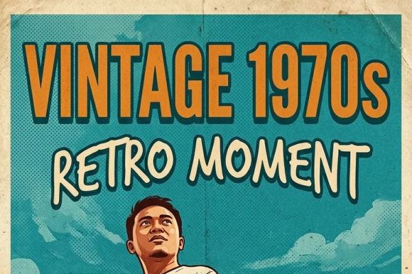 Vintage Retro Idul Fitri Prompt